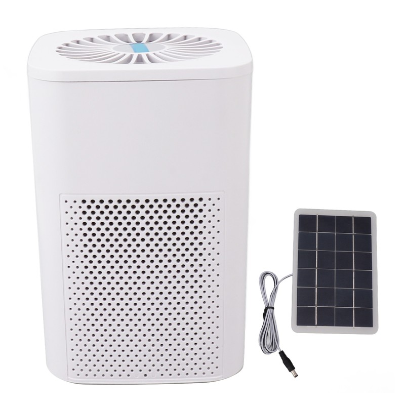 Solar Air Purifier Car Air Purifier Freshener Cleaner with 50W