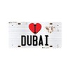 McMug - I Love Dubai - Metal Sign, Decorative Sign,