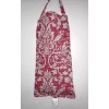 Penny's Needful Things Pink Floral Damask Plastic Grocery Shopping Bag
