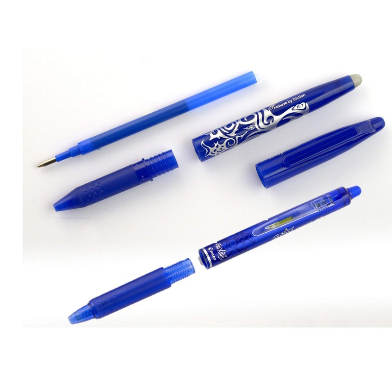 Pilot FriXion Gel Rollerball Pen Refills, 0.7 mm, Pack of