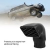 3.5in Car Mudding Snorkel Head Replacement Dust Collector Air Intake