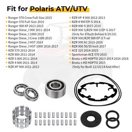 M MATI Front Differential Sprague Carrier Rebuild kit with Armature Plate for Polaris Ranger 570 900 1000 RZR 570 800 900 ACE 325 570 2011-2017 3235263 3234407 3235174 3235171 3234393