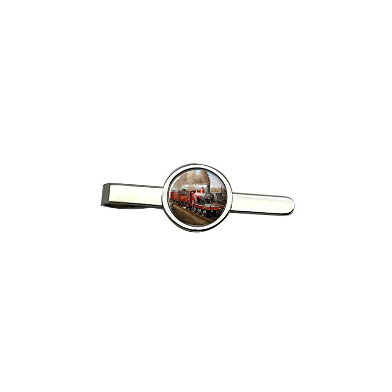 Midland Railway Steam Train Tie Clip