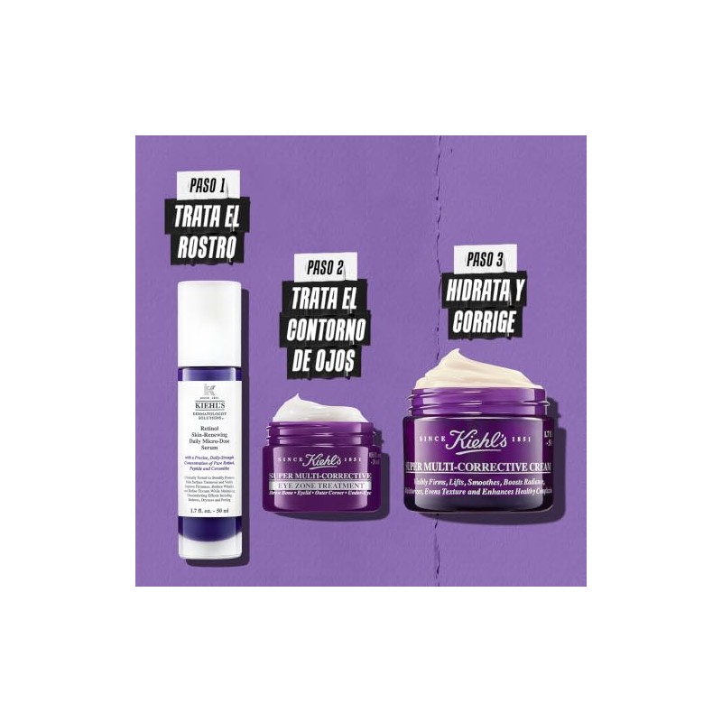 Kiehl's Retinol Skin-Renewing Daily MicroDose Serum - Suero Facial Antiedad