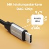 deleyCON USB-C to 3.5 mm Audio Aluminium Adapter - DAC