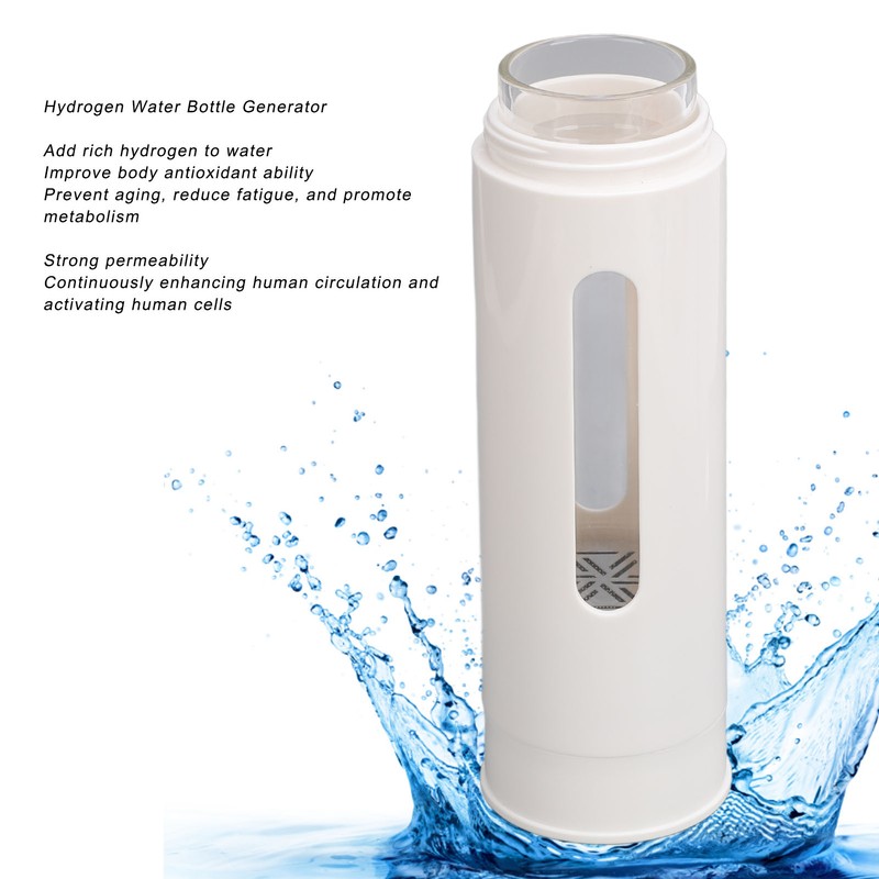 Hydrogen Water Bottle Prevent Aging Reduce Fatigue Promote Metabolism Portable