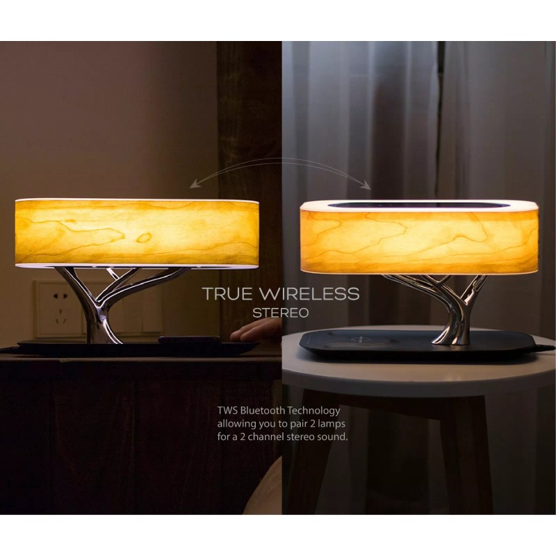 MODIRNATION Tree of Light 3-in-1 Bedside Table Lamp | Bluetooth