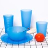 KX-WARE Plastic Bowls set of 12 - Unbreakable and Reusable