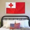 AIMALL 90 X 150CM Tongan Flag Large Puleʻanga Fakatuʻi ʻO