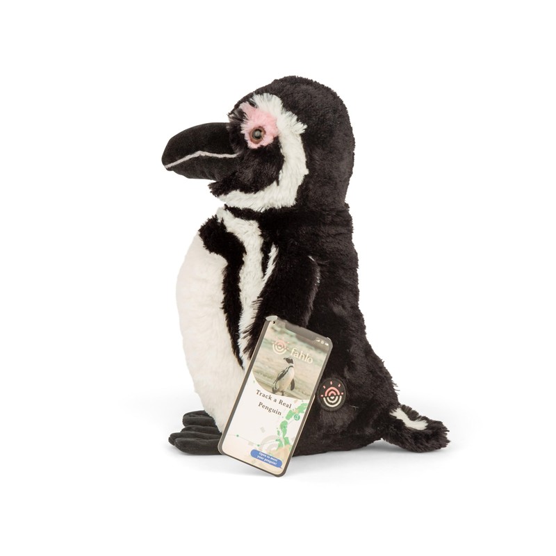 Fahlo Penguin Tracking Plush | Includes 12" Plush, Interactive 3D