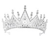Women Wedding Crown Exquisite Rhinestone Bride Crown Hair Accessories for
