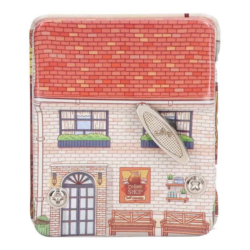 Metal Music Box Cute Exquisite Small House Design Mini Portable