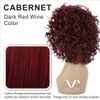 Vivica A. Fox 14 Inch Weave Cap with Layered Straw