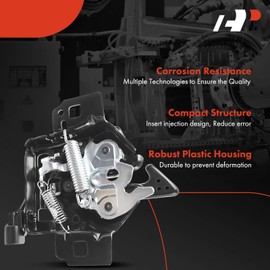 A-Premium Front Hood Latch Assembly Compatible with Ford F-150 F150 2015 2016 2017 2018 2019 2020, Front Hood Lock with Hood Latch Sensor