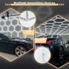 ALLYES Hexagon Garage LED Lights - Hexagonal LED Panel, 6500K,5940LM,