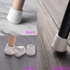 Furnigear Chair Leg Tips Caps Non-Slip Rubber Leg Tips 7/8”