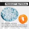 SYudwen 2 Pcs Transmission Shift Cable Repair Orange Bushing, Compatible