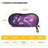 JoyLamoria Butterfly Print Sunglasses Soft Case Ultra Light Neoprene Zipper