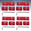 Separador de cables de bujía, 12 piezas de aleación de
