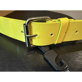 Unbranded Bright Yellow Belt Size X-Large - A0012