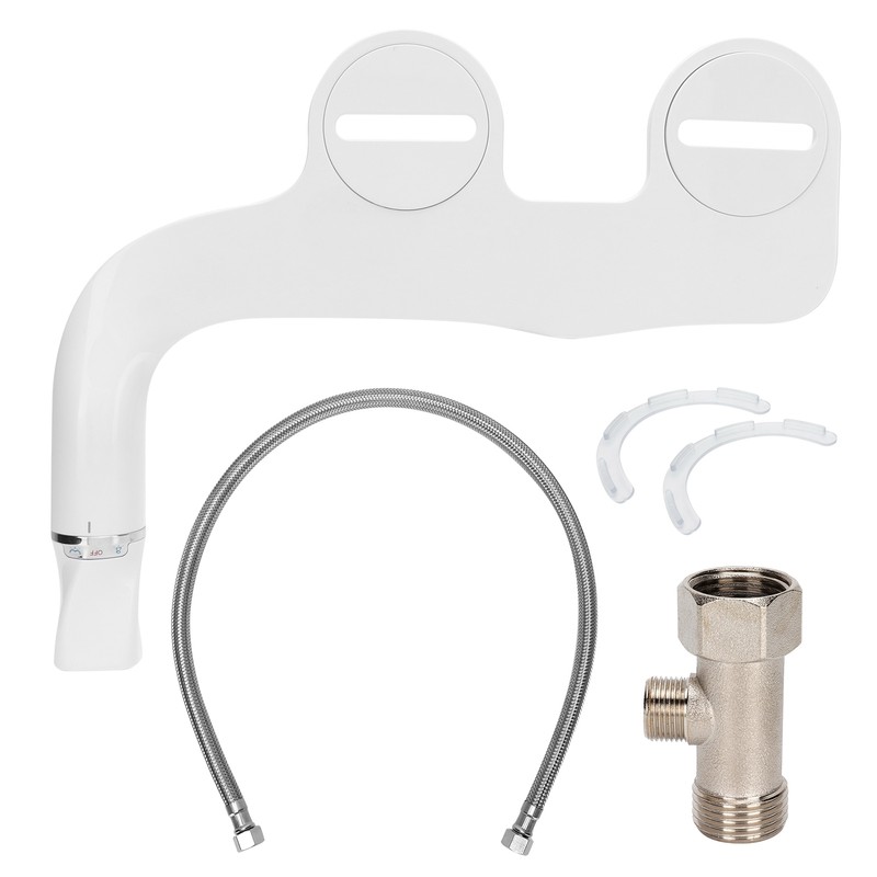 G1/2 Toilet Bidet Seat Attachment Water Spray Double Nozzle Non