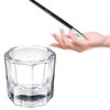 3pcs Eyelash Eyebrow Tint Mixing Dappen Dish Acrylic + 1