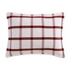 Brielle Home Aldin Plaid Plush Reversible Sherpa Blanket and Sham