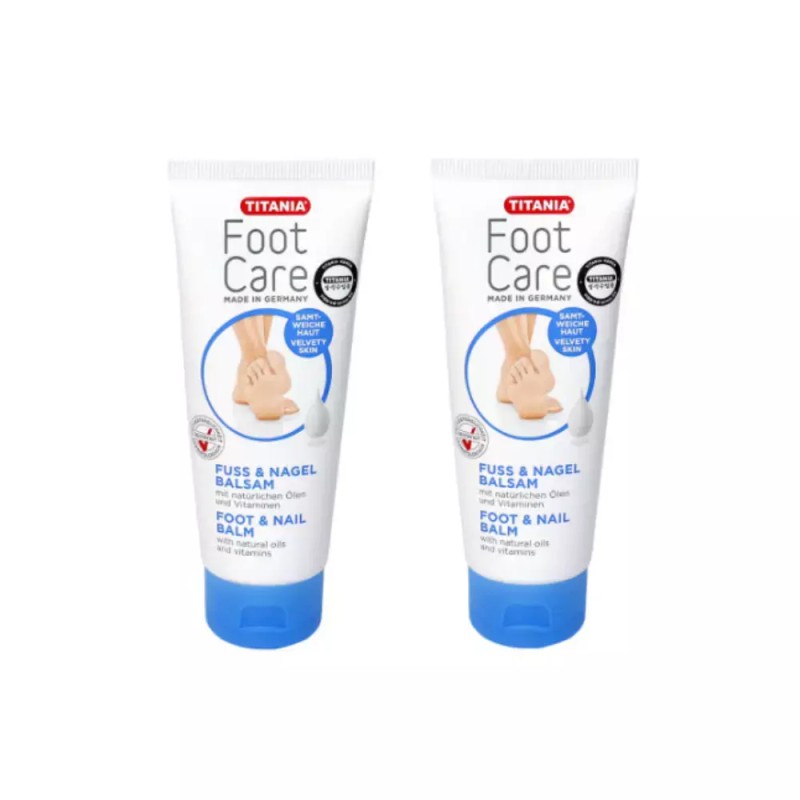 Titania 티타니아 풋 네일 밤 풋크림 발크림 보습 100ml X2개