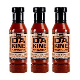 Da Kine Hawaiian BBQ Sauce (Original 3-Pack)