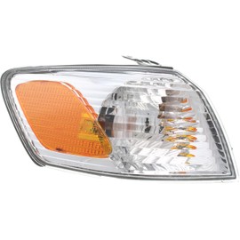 Evan Fischer Driver and Passenger Side Headlight Kit for Toyota Camry CE LE XLE 2000-2001 Halogen With bulb(s) W/Corner Light Grille Assembly Replaces# 81110AA020 81150AA020 81520AA020 81510AA020