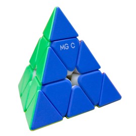 Oostifun OJIN Yongjun YJ MGC EVO Pyramid M 3x3 M Cube YJ MGC 3 Layers 3x3x3 MG C EVO Digital Regulation System Cube Puzzle Pyraminx (Multi Color)