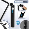 Magnifying Glass for Reading, Rechargeable 5X Large Page Magnifier with