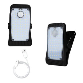 Hqynss Motion Sensor Solar Clip Lamp | Waterproof, Energy-Efficient Outdoor Lighting for Safety and Ambiance,1 Piece