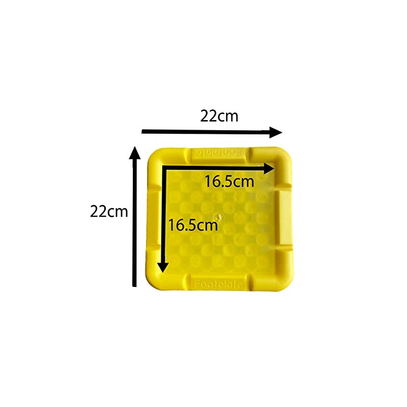 HowseHold Caravan Jack Pads Stacking Stabilizer pads, Corner Steadies Feet
