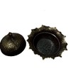 Traditional Turkish Delight Sugar Candy Bowl with lid Decorative Metal