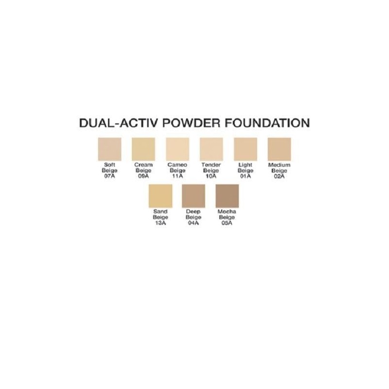 Dual Active Powder Foundation (Tender Beige)