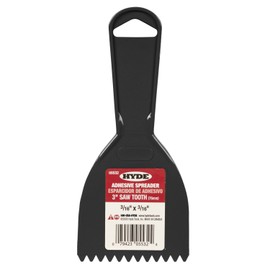 Hyde Tools 3In 3/16 V-Notch Spreader 05532 by Hyde