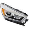 SCITOO Headlight Assembly Fit 2017-2019 for Ford Escape SE Right