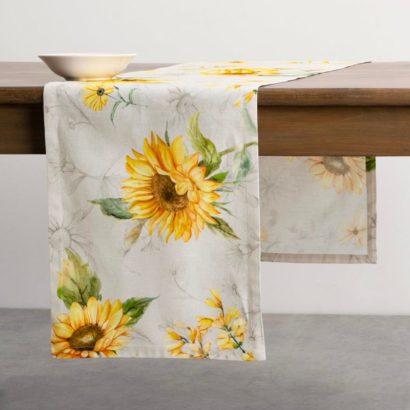 Maison d' Hermine Tablerunner 100% Cotton Table Runner Decorative Washable