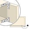 WAKI Cabinet Holds # Hole Stainless Steel SK – 428 