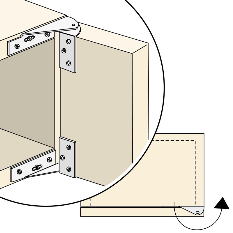 WAKI Cabinet Holds # Hole Stainless Steel SK – 428 