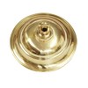 RCH Hardware CN-BR05-120 Brass Traditional Round Ceiling Canopy, 4.7 Inch,