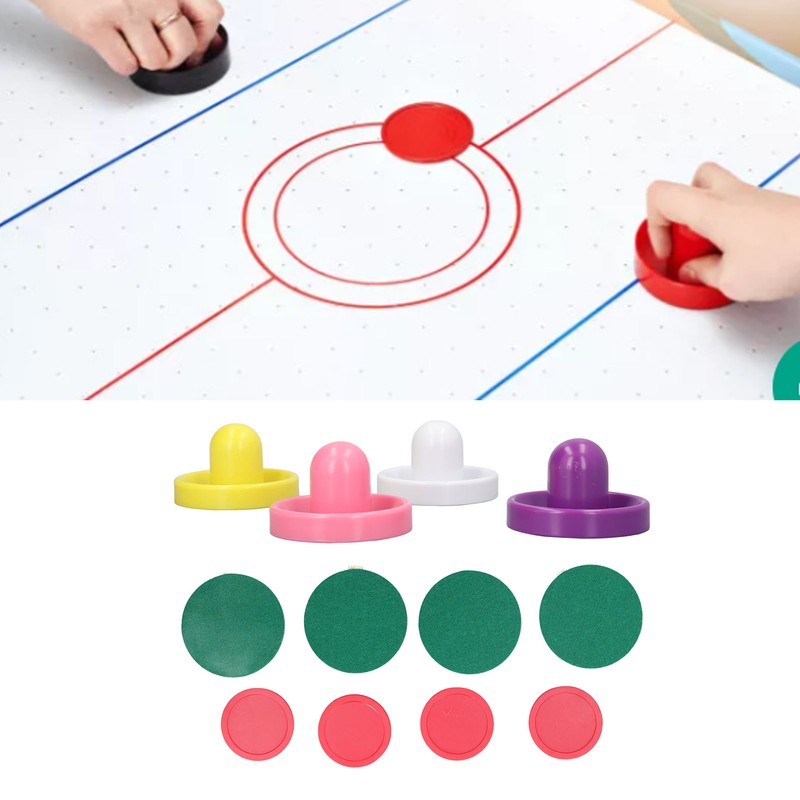 12pcs 96mm Table Air Hockeys Accessories Pushers Pads Air Hockeys