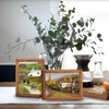 Set of 2 wooden picture frames, 5x7 inches, deer (13x18cm)