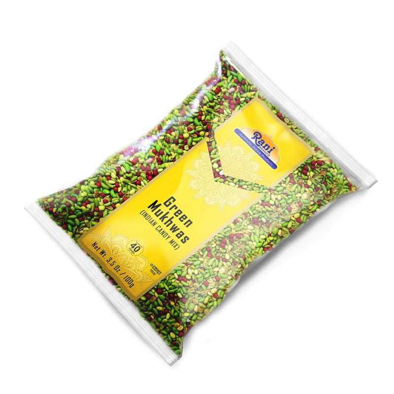 Rani Green Mukhwas (Special Digestive Treat) 3.5oz (100g) ~ Vegan