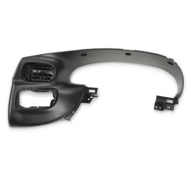 G-PLUS Dashboard Dash Gauge Front Upper Instrument Cluster Bezel Trim Panel w/1 Switch Air Vent Fit For Ford F150/Expedition 1997 1998 1999 2000 2001 2002 2003 Black