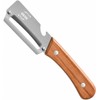 MultiFunctional Vegetable Peeler, Non-Slip Wooden Handle with Sharp Stainless Steel