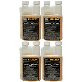 Killem 00119 Biocide, 16 oz. Bottle (Pack of 4)