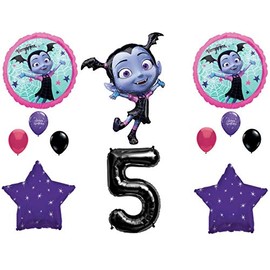 XL Vampirina Vampire Girl 5th Birthday Party Balloons Decoration Supplies Fifth