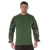 Rothco Tactical Combat Shirt, Mens Paintball Airsoft Base Layer Top,